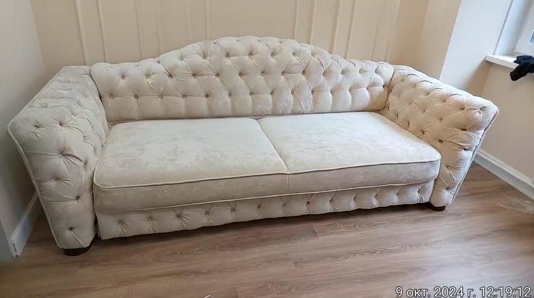 Замена обивки дивана на дому. Зеленокумск